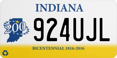 IN license plate 924UJL
