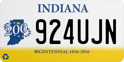 IN license plate 924UJN