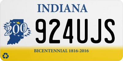 IN license plate 924UJS