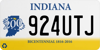 IN license plate 924UTJ