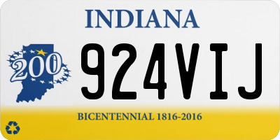 IN license plate 924VIJ