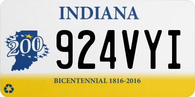 IN license plate 924VYI