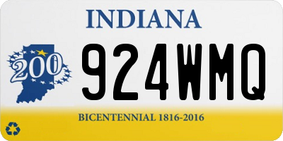 IN license plate 924WMQ