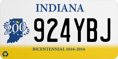 IN license plate 924YBJ