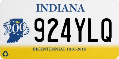 IN license plate 924YLQ