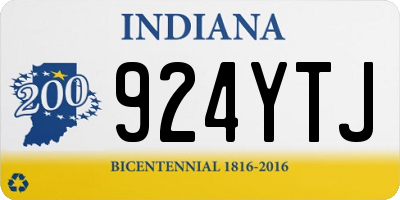IN license plate 924YTJ