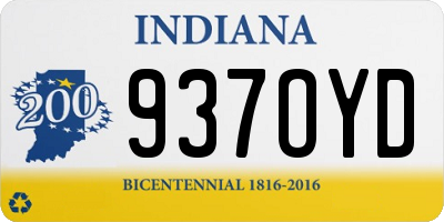 IN license plate 937OYD