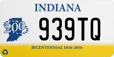 IN license plate 939TQ