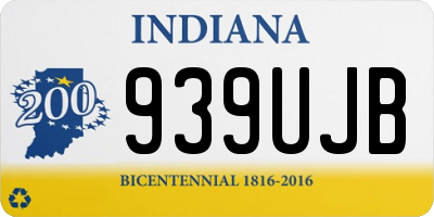 IN license plate 939UJB
