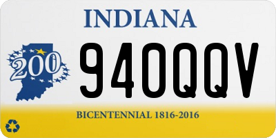 IN license plate 940QQV