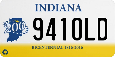 IN license plate 941OLD