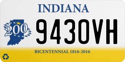 IN license plate 943OVH