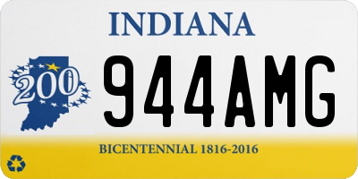 IN license plate 944AMG
