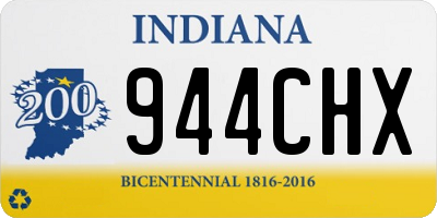 IN license plate 944CHX