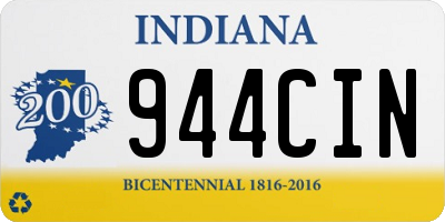 IN license plate 944CIN