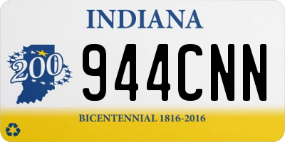 IN license plate 944CNN