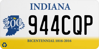 IN license plate 944CQP
