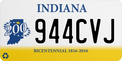 IN license plate 944CVJ