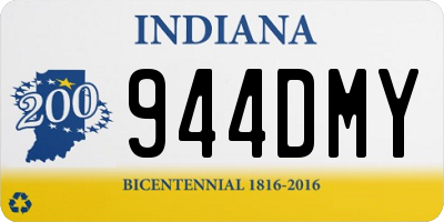 IN license plate 944DMY