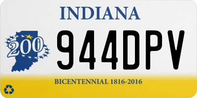 IN license plate 944DPV