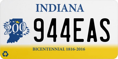 IN license plate 944EAS