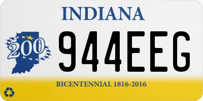 IN license plate 944EEG
