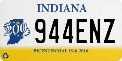 IN license plate 944ENZ