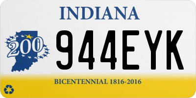 IN license plate 944EYK