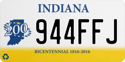 IN license plate 944FFJ