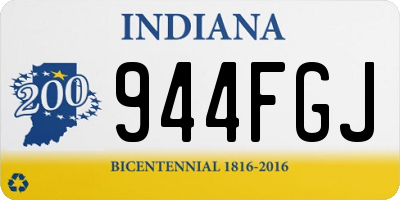 IN license plate 944FGJ