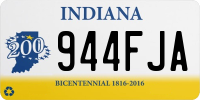 IN license plate 944FJA