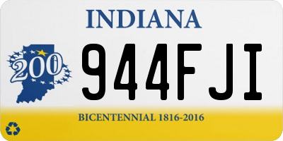 IN license plate 944FJI