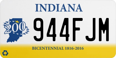 IN license plate 944FJM