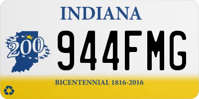 IN license plate 944FMG