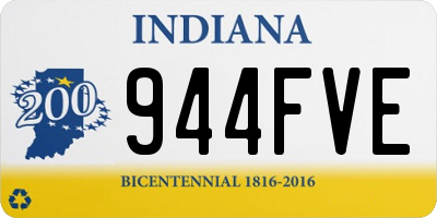 IN license plate 944FVE