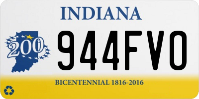 IN license plate 944FVO