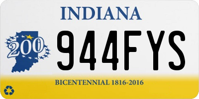 IN license plate 944FYS