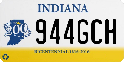 IN license plate 944GCH