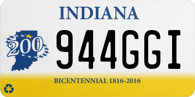 IN license plate 944GGI