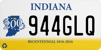 IN license plate 944GLQ