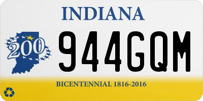 IN license plate 944GQM