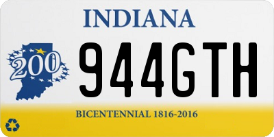 IN license plate 944GTH