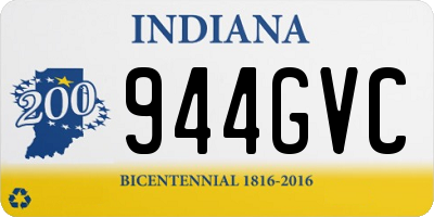 IN license plate 944GVC