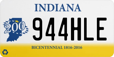 IN license plate 944HLE