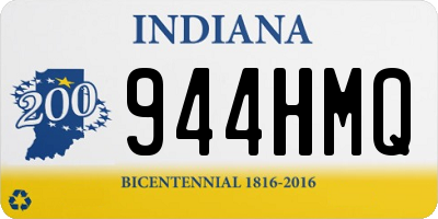 IN license plate 944HMQ