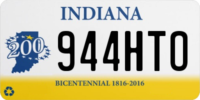 IN license plate 944HTO