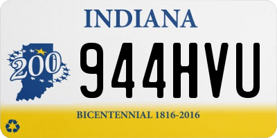 IN license plate 944HVU