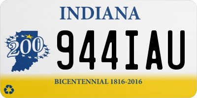 IN license plate 944IAU