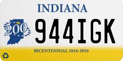IN license plate 944IGK