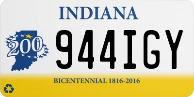 IN license plate 944IGY